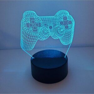 Gamer Multicolor Gamepad Decorative Light